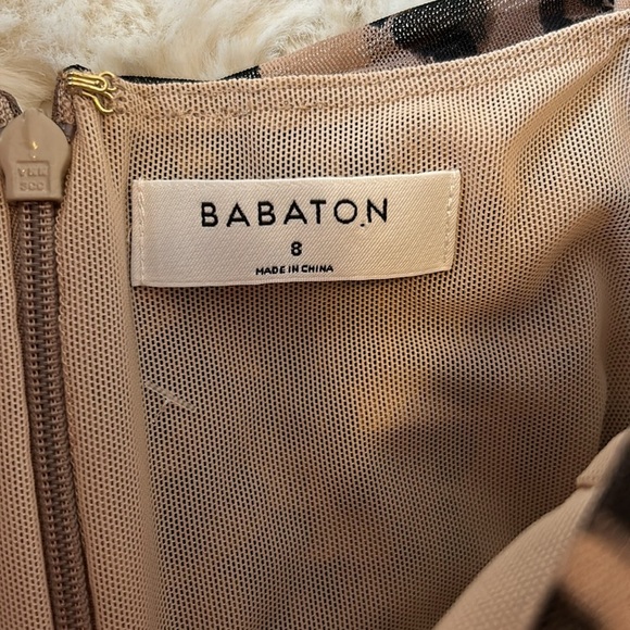 Aritzia Babaton Luxor Dress Animal Print Bodycon - Picture 10 of 12